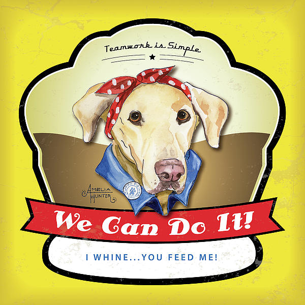 Yellow Lab 2 Painting